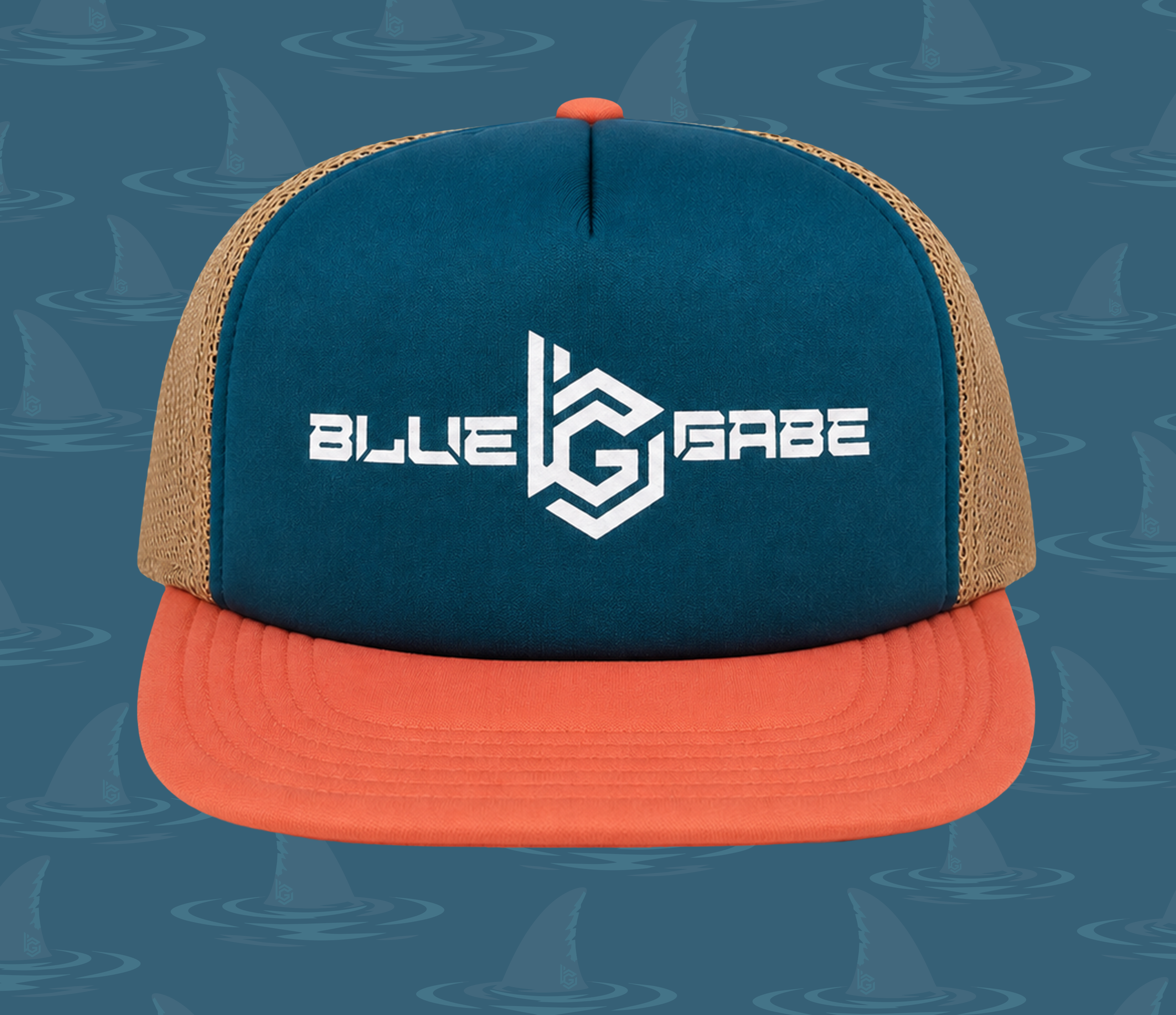 Classic Crystal Beach Foam Hat "Signed"