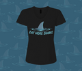 Eat More Shark V-Neck - Adult
