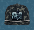 Eat More Shark - Youth Flat Bill Hat