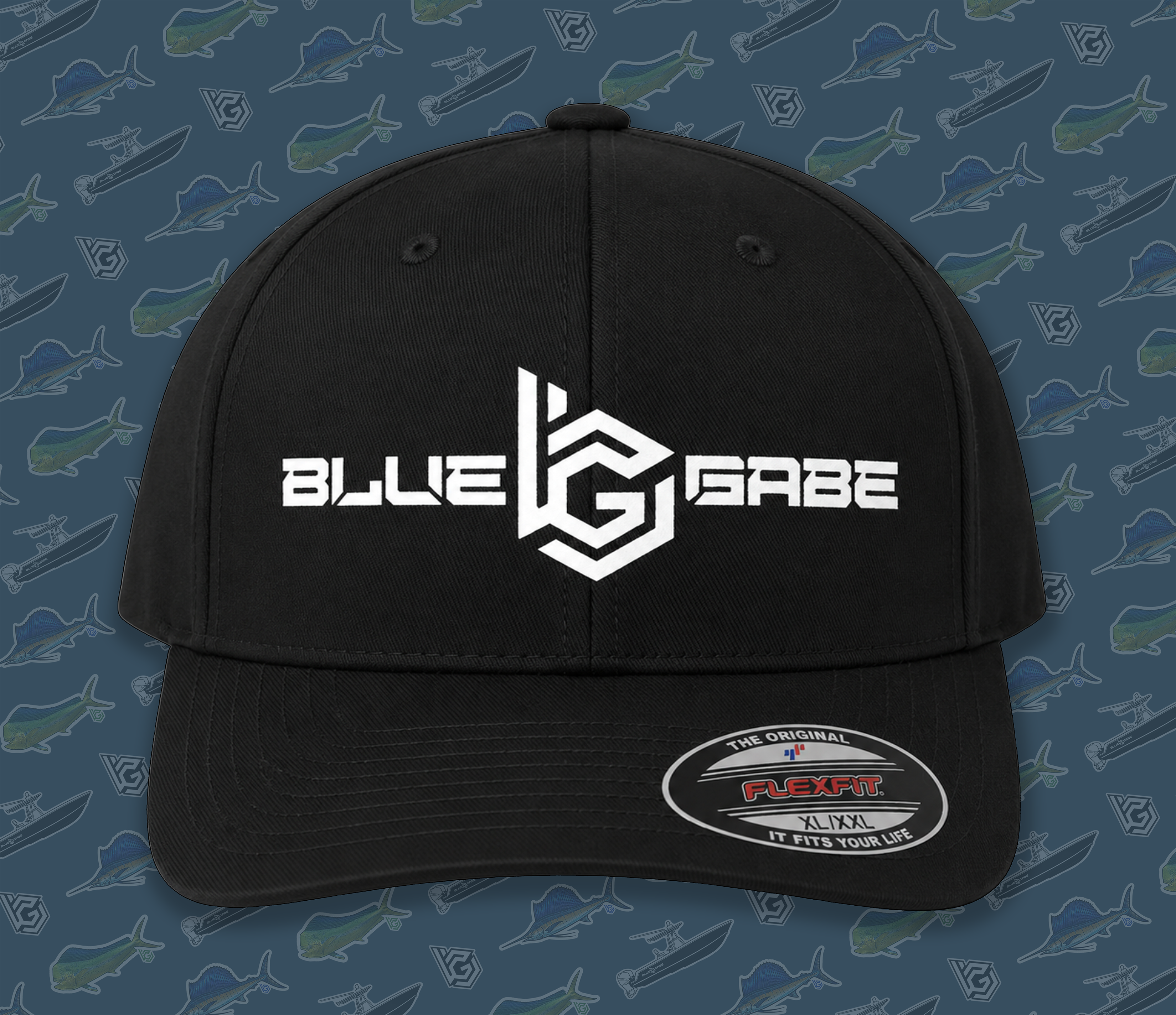 Bluegabe FlexFit Hat XL-2XL