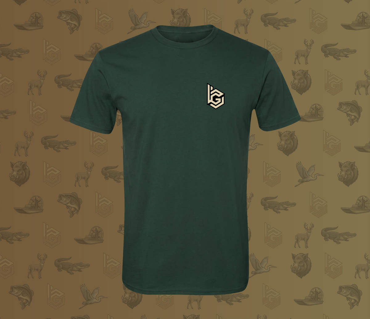 Seasonal Gator Shirt - Forest Green