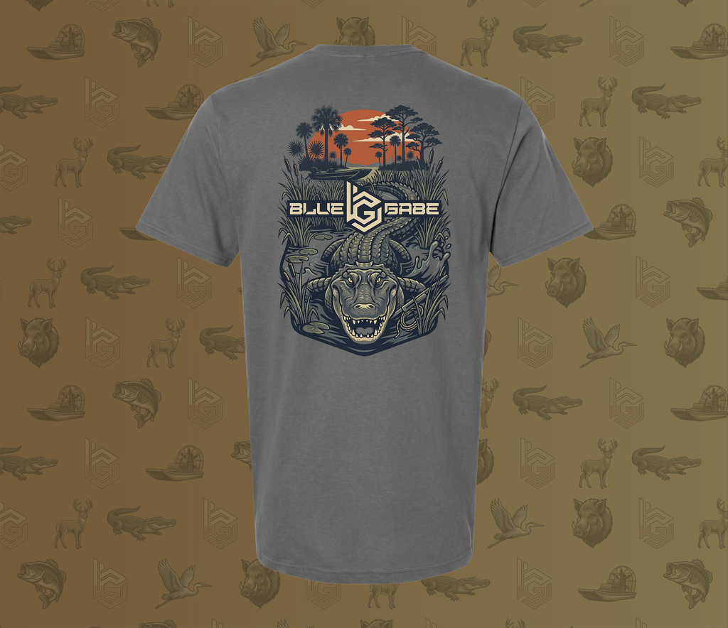 Seasonal Gator Shirt - Charcoal