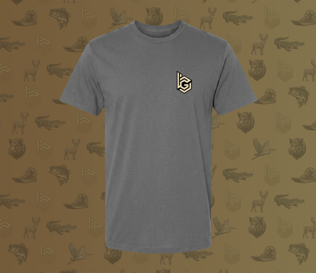 Seasonal Gator Shirt - Charcoal