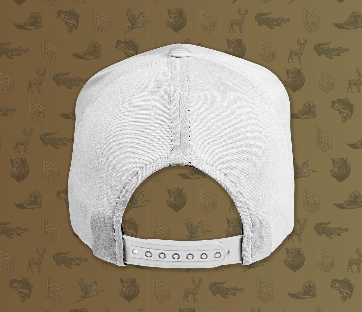Youth White BlueGabe Snapback Hat