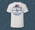 BlueGabe USA Sailfish T-Shirt – Ice Gray
